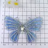 Nuevas Decoraciones de Zapatos con Pedrería, Accesorios Completos de Mariposa con Pedrería para Bolsos, Broches para Ropa, Pinzas para el Cabello, Accesorios para el Cabello, Piezas para Manualidades