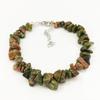 Pulsera de Grava de Piedra Semipreciosa de Cristal Morado, Cuentas Irregulares, Amatista, Cristal Rosa, Granate, Regalo del Día de la Madre