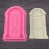 Molde para decoración de pasteles con forma de ventana y puerta de estilo europeo retro, fondant, chocolate, silicona líquida