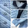 Sudadera jacquard para hombre transfronteriza, nuevo estilo europeo y americano de Amazon, top liso de manga larga, jersey casual de otoño e invierno