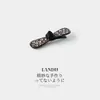 Pinza para el Cabello de Pato con Lazo Totalmente de Pedrería Súper Brillante Pinza Versátil de Moda para Flequillo Lateral Pinza de Diamante de Celebridad de Internet 2026 Accesorios para el Cabello Mujer