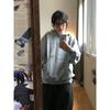 Estudiantes de Secundaria Temperamento Celebridad Explosiones Sudadera Sudadera Sudadera Mujer Estampada Celebridad de Internet Coreana Damas