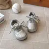 Zapatillas de Entrenamiento Ins para Niños 2025 Primavera y Otoño Nuevos Zapatos Estilo Coreano para Niñas Suela Blanda Estilo Forrest Gump Zapatos Deportivos Casuales para Niños