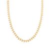 Xl429 Tres Tipos de Collares de Espiga de Trigo, Cadena Corta Estilo Clavícula, Gargantilla Cuadrada Minimalista Francesa, Acero de Titanio Chapado en 18K