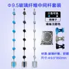 Valla Eléctrica de Pulsos Juego Completo de Accesorios Soporte de Malla Aleación de Aluminio Terminal de Carga Intermedio de Paso de Cable Poste Terminal de Soporte de Carga Envío Gratis de 5 Piezas
