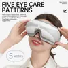 Masajeador de ojos con airbag de compresa caliente transfronterizo con música Bluetooth y vibración, dispositivo de protección ocular, masajeador de ojos, máscara de ojos atomizada