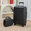 Mala 24 polegadas Personalizada de Alta Qualidade para Viagem para Mulheres, Mala de Bordo 20 polegadas para Homens, Mala de Couro, Mala Trolley Estudante com Senha Protegida Atacado