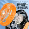 Ventilador de camping al aire libre transfronterizo luz tienda de campaña se puede colgar ventilador pequeño gran capacidad velocidad continua ventilador de carga iluminación