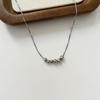 Colar de Pérolas Barrocas Femininas Nicho de Luxo Leve High-end Elegante Simples Vestido Corrente 2024 Novas Explosões