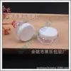 Tarro de crema transparente 5g tarro hexagonal estuche para sombras de ojos tarro para crema facial 5ml estuche hexagonal para polvos estuche de maquillaje estuche para labiales