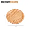 Nueva Bandeja de Bambú para Uso Doméstico, Bandeja para Juego de Té de Restaurante, Bandeja Rectangular para Té y Bocadillos de Hotel, Bandeja Simple de Bambú Estilo Japonés para Frutas