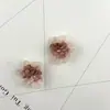 Tecido Japonês e Coreano Malha Flor de Cinco Pétalas Flor Artificial DIY Grampo de Cabelo Feito à Mão Acessórios para Roupas Infantis Acessório de Cabelo Estilo Pastoral