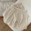 Leggings Satinados Perlados de Seda de Hielo Anti-Exposición con Ribete de Encaje, Shorts de Seguridad, Shorts tipo Boxer, Shorts para Dormir, Se Pueden Usar Afuera