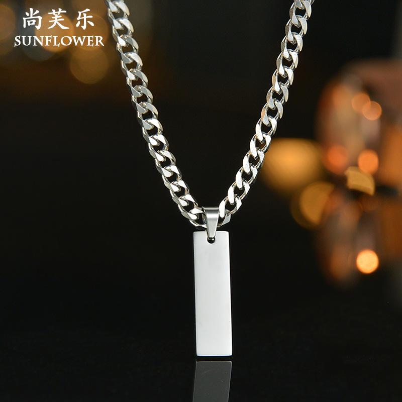 古巴链 钢色