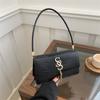 Bolsa Feminina Texturizada e Estilosa, Novo Modelo Verão 2026, Bolsa Quadrada Pequena da Moda Tendência Estilo Chanel, Bolsa de Ombro Estilosa