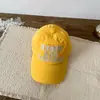 Marca de Roupa Infantil Zhe Li: Boné de Baseball Casual Estiloso de Verão para Meninas, Chapéu de Sol Ajustável para Bebê