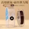 Caixa de 20 metros cordão elástico chato corda elástica linha para artesanato diy cordão de alta elasticidade resistente ao desgaste fio especial para miçangas fio para miçangas
