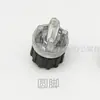 GM20 Accesorios para Escritorio de Oficina Tubo Redondo de Aleación de Aluminio Tira de Goma Panel de Pantalla Partes de Estación de Trabajo Columna Cilíndrica Tira de Tarjeta de Plástico