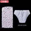 Ropa Interior Desechable Salón de Belleza para Mujer No Tejida Engrosada Viaje Sudoración Vaporización Pantalones Triángulo Desechables Ropa Interior de Papel para Mujer Venta al por Mayor