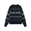 Yidao Vintage Otoño 2026 Nueva Colección: Cárdigan de Punto Fair Isle con Cremallera, Unisex, Suéter de Estilo Retro y Relajado
