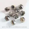 Cuentas de Concha Cerámica Vintage Temática del Océano Materiales para Manualidades Pulsera Accesorios para Ropa Collar de Cuentas Cuerda de Mano con Decoraciones de Cuentas