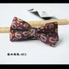 Fabricante corbata de moño vestido formal británico negocios boda vestido de novia novio hombres corbata de moño negro rojo vino LJ002