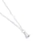 Collar de Gota de Agua Transfronterizo Europeo y Americano Juego de Cuatro Piezas, Simple, para el Día a Día, Moderno, Versátil Juego de Pendientes, Anillo, Pulsera, Geométrico