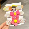 Accesorios para el cabello de velcro de dibujos animados dulces y lindos para mujer, de alta calidad y elegantes para el uso diario, nuevo diseño floral 2026, pegatinas para flequillo de niños