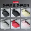 Suporte Magnético Forte para Óculos de Carro Transfronteiriço, Clipe Magnético de Couro para Óculos de Sol no Quebra-sol do Carro, Gadget de Armazenamento para Óculos de Sol