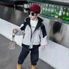 Ropa de Invierno para Niños Chaqueta con Felpa Estilo Coreano Gruesa para Niños Tendencia Fresca Parka con Capucha Para Niños Pequeños y Medianos Ropa Exterior Elegante Comercio Exterior