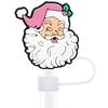 Tapón de pajita de goma suave para decoración de fiestas, personalizado, 10 mm, universal, para Navidad, 50 unidades