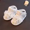 Sandálias para Bebês de 3-6 a 12 Meses, Sapatos Leves para Caminhada com Solado Macio, Malha de Verão