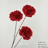 Casamento Estilo Chinês Estilo Vermelho Decoração de Guia de Estrada Arranjo de Flores Artificiais Flor de Teto Cerimônia de Noivado Arranjo de Banquete Arte com Flores Artificiais de Casamento