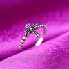 Venta al por mayor del fabricante Joyería de Plata Tailandesa Punk Moderna Retro Anillos Personalizados para Hombres y Mujeres Cruz Popular Anillos Abiertos