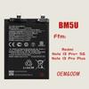 A bateria do celular Bm5U é adequada para a bateria do celular Xiaomi Redmi Note 13 Pro+, atacado e exportação de fábrica