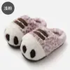 Pantufas de algodão fofas de pata de gato para mulheres, pantufas quentes e felpudas de algodão para casa para homens, pantufas fofas de desenho animado de inverno, atacado para outono e inverno