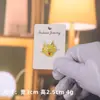 Insignias Metálicas Lindas de Dibujos Animados Estilo Japonés Transfronterizas Serie de Animales y Frutas Pines Esmaltados Frescos y Coloridos Accesorios