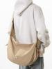 Bolso Cruzado Huaer y Young Jiang Shuying Bolso de Hombro Perezoso Casual Moda Bolso Mensajero Bolso Mensajero Dumpling Gran Capacidad
