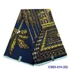 Estilo transfronterizo de comercio exterior tela batik de doble cara falda colorida para mujer tela estampada étnica en stock al por mayor