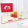 Tarjeta de felicitación tridimensional hecha a mano para viajes de jubilación universal creativa, Tarjeta de regalo de vacaciones de verano en la playa, Regalo universal de cumpleaños