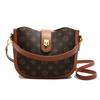 Bolso Cubo de Moda Estampado de Alta Gama para Mujer, Moda de Nicho, Cadena, Debajo del Brazo, Bolso Cruzado para Hombro Versátil