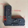 Bloco de Plástico para Janela de Liga de Alumínio Estilo Antigo 828 Acessórios de Roldana para Portas e Janelas Batente Antichoque para Janela de Correr