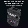 Sing-e ZQS1480 karaoke para exteriores altavoz bluetooth inalámbrico micrófono canto exterior tarjeta carga estéreo
