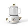 Mini Taza Eléctrica para Estofar, Taza de Vidrio Multifuncional para el Hogar Totalmente Automática, Tetera con Flores, Taza Eléctrica Calefactora, Inteligente