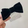 Pinza con Peine de Flequillo de Lazo, Estilo Juvenil, Pasador Japonés y Coreano, Pasador Japonés Vintage Estilo Corte, Pinza Lateral