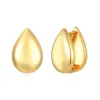 Pendientes Transfronterizos Estilo Ins Europeo y Americano Lujo Silencioso Gama Alta Normcore Material de Cobre Pendientes Chapados en Oro de 18 Quilates Pendientes de Nicho Venta Directa