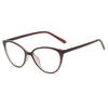 Gafas Retro Sin Receta Jamie 2360 Estilo Tiktok Gafas Ojo de Gato Gafas con Montura de Mariposa Gafas Transfronterizas Bloqueadoras de Luz Azul