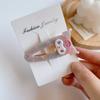 Xingyi Nuevo Pinza para el Cabello de Dibujos Animados de Ácido Acético Coreano Lindo Gato Perro Pinza para Flequillo Chica Pinza Lateral Pinza de Pato