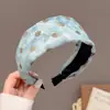 Top de Calavera Alto Estilo Coreano Diadema de Ala Ancha para Mujer 2026 Nuevo Presionando el Cabello Diadema Diadema Ropa Exterior Diaria Goma para el Cabello Pinza para el Cabello Accesorios para el Cabello