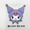 Pegatina 3D de Sanrio Kulomi Pegatina DIY para Teléfono Móvil Pegatina para Taza Térmica Taza de Plástico Pegatina para Agujero Accesorios para Zapatos